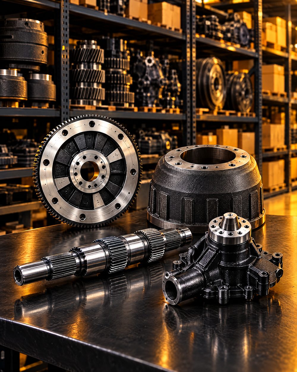 Tata truck spare parts stock at Sukhmani Auto Agencies
